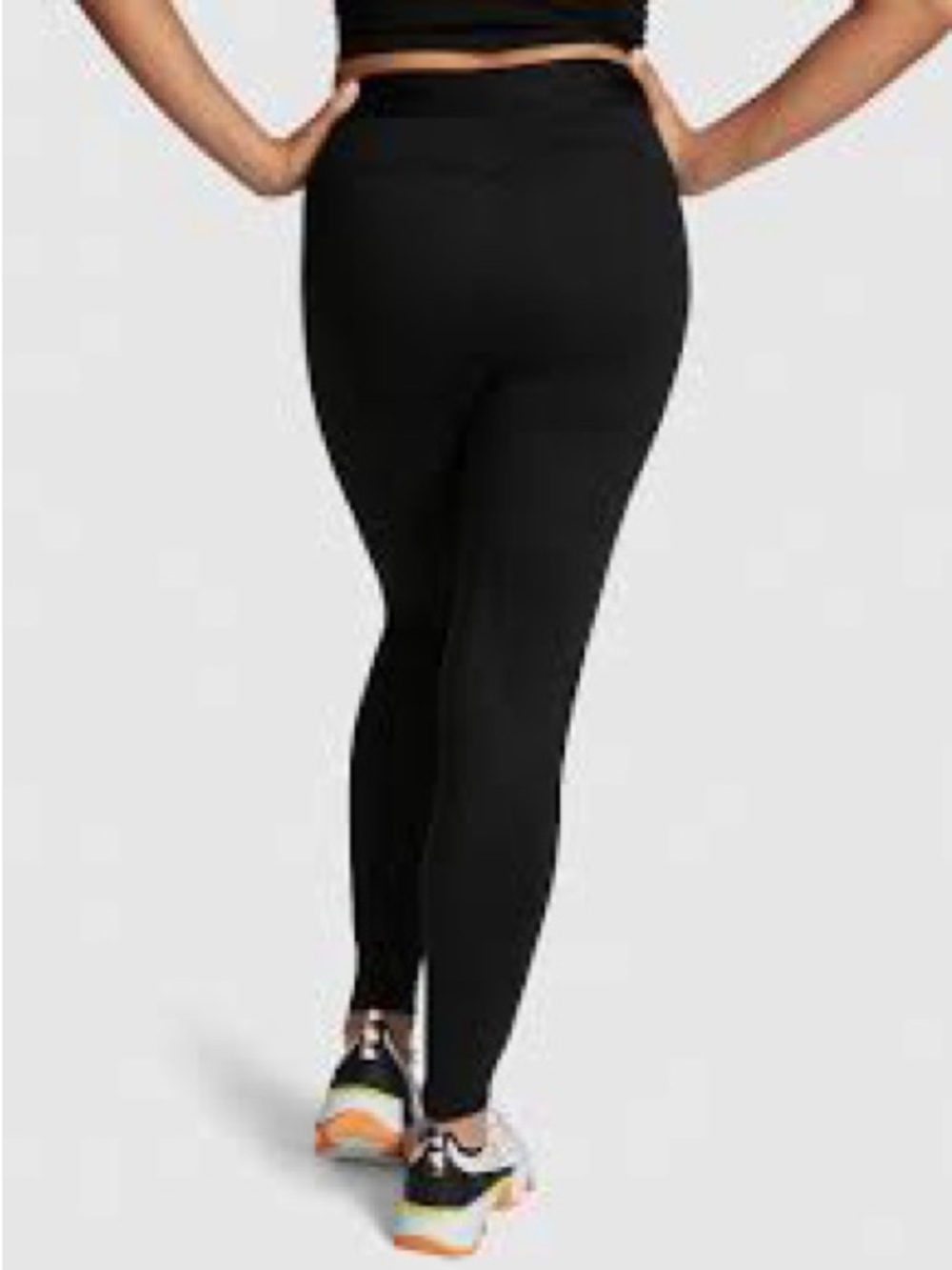 PINK Victoria's Secret Black High-Waist Leggings